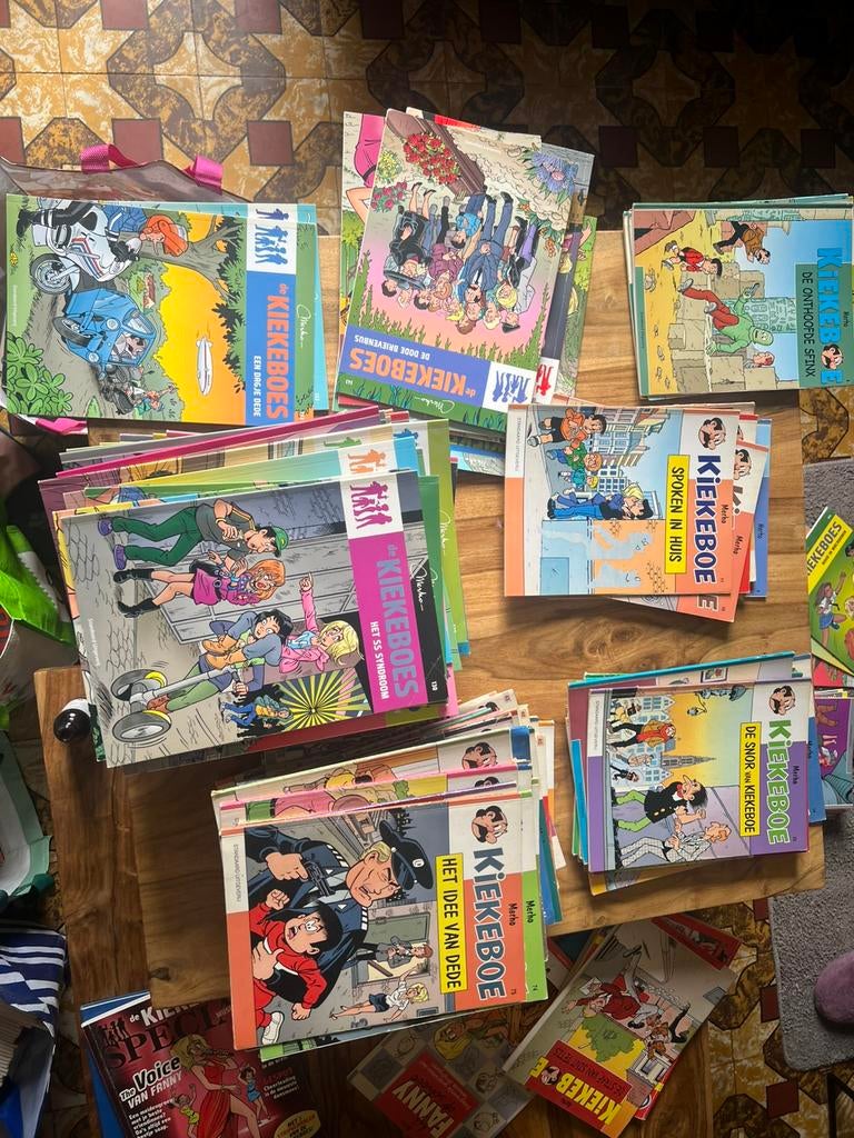 Kiekeboe collectie, Complete serie of reeks, Ophalen of Verzenden, Gelezen