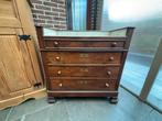Vintage commode met marmer blad, Antiek en Kunst, Ophalen