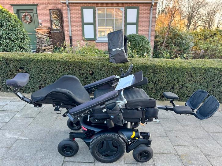 Permobil M5 Electrische rolstoel met alle mogelijkheden, Diversen, Rolstoelen, Zo goed als nieuw, Elektrische rolstoel, Inklapbaar