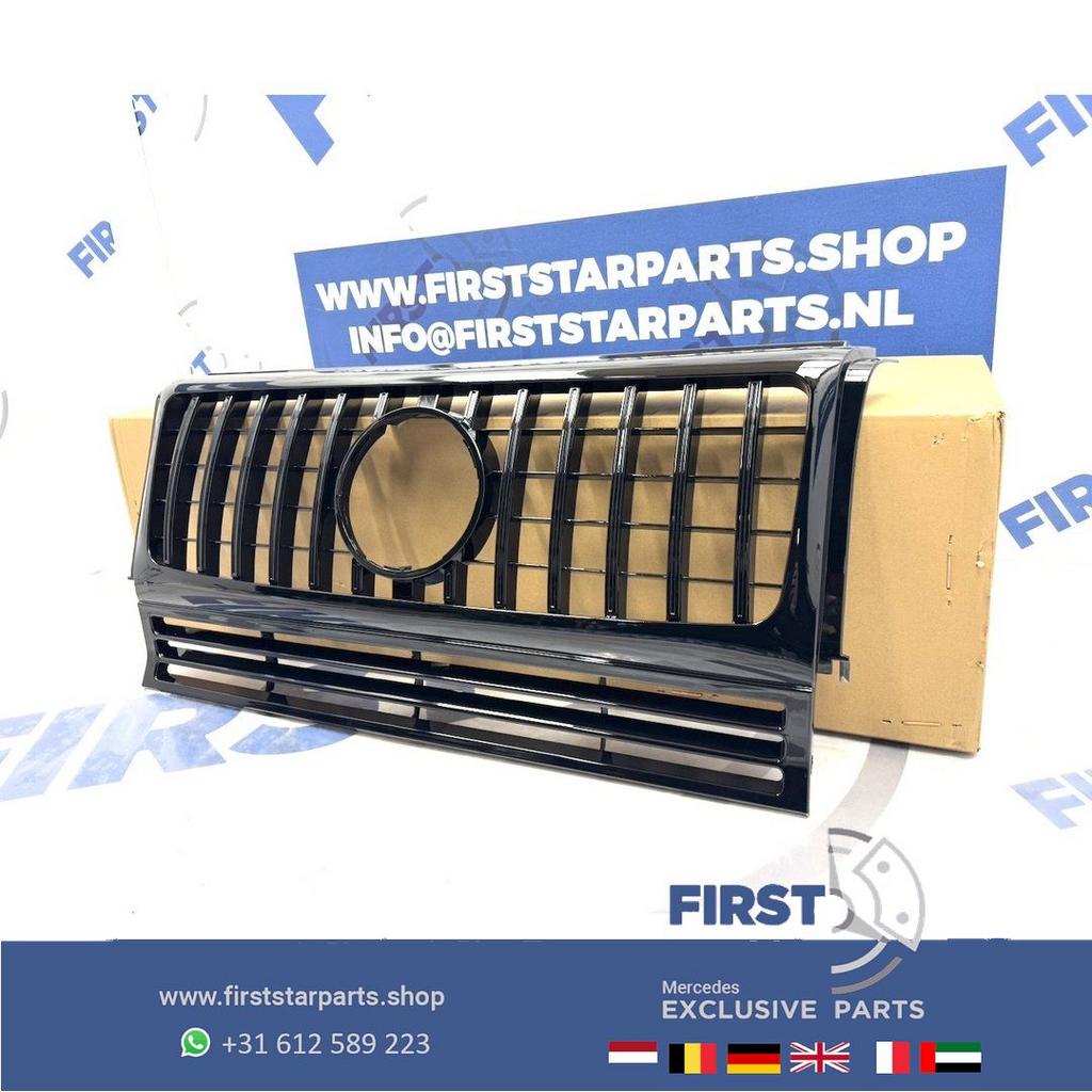 W463 W464 G KLASSE AMG BUMPER GRIL ZWART CHROOM AMG 63 LINE, Utilisé, -, -, Enlèvement ou Envoi