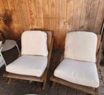 2 teak loungestoelen, Ophalen