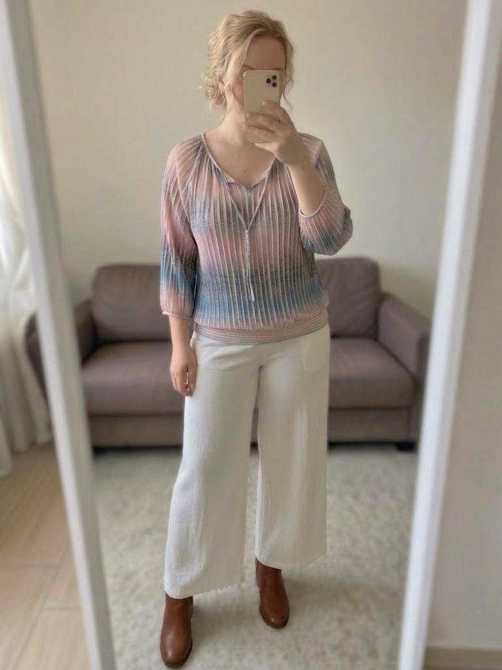 Blouse maat 4, Kleding | Dames, Blouses en Tunieken, Gedragen, Maat 46/48 (XL) of groter, Verzenden