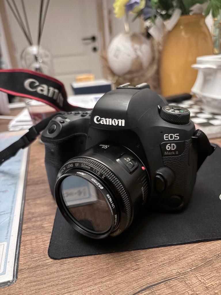 Appareil photo canon 6D markt ll, Audio, Tv en Foto, Fotocamera's Digitaal, Ophalen, Gebruikt, Spiegelreflex, Canon