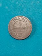 RUSLAND 5 KOPECKS 1869  EM, Postzegels en Munten, Ophalen of Verzenden, Rusland