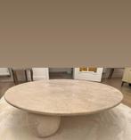 Original table salon en travertin, Maison & Meubles, Enlèvement