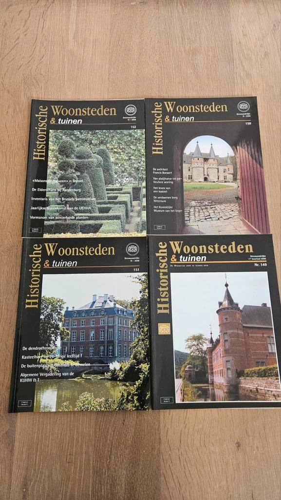 4 Magazines Historische woonsteden & tuinen 2006, Boeken, Kunst en Cultuur | Architectuur, Ophalen of Verzenden