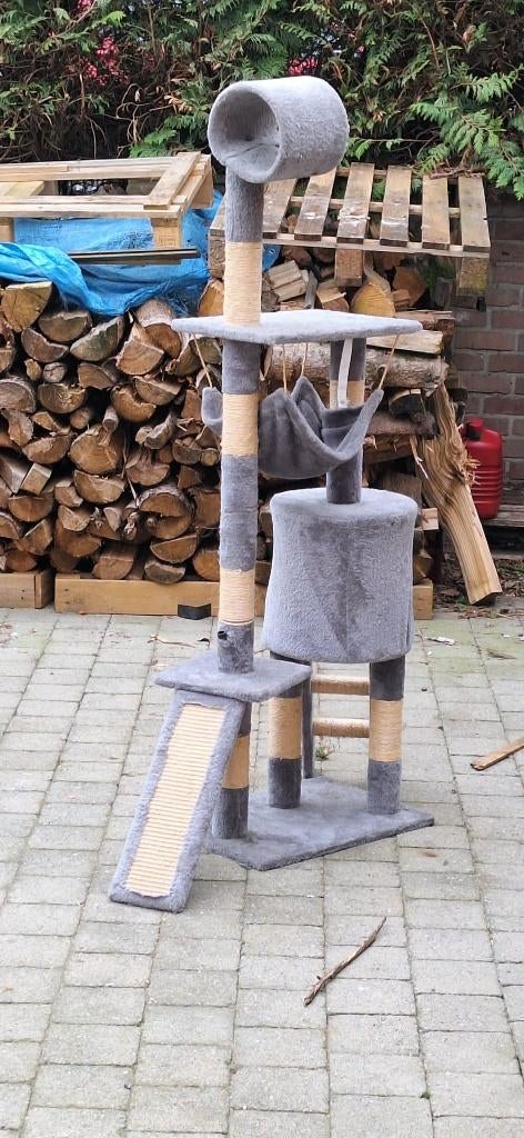 Arbre à chat hauteur 156cm, Dieren en Toebehoren, Krabmeubelen, Gebruikt, Krabpaal, Ophalen