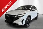 Nissan Qashqai N-Connecta Mild Hybrid 140 PK Manueel + Cold, Auto's, Nissan, Stof, 4 cilinders, 700 kg, Bedrijf