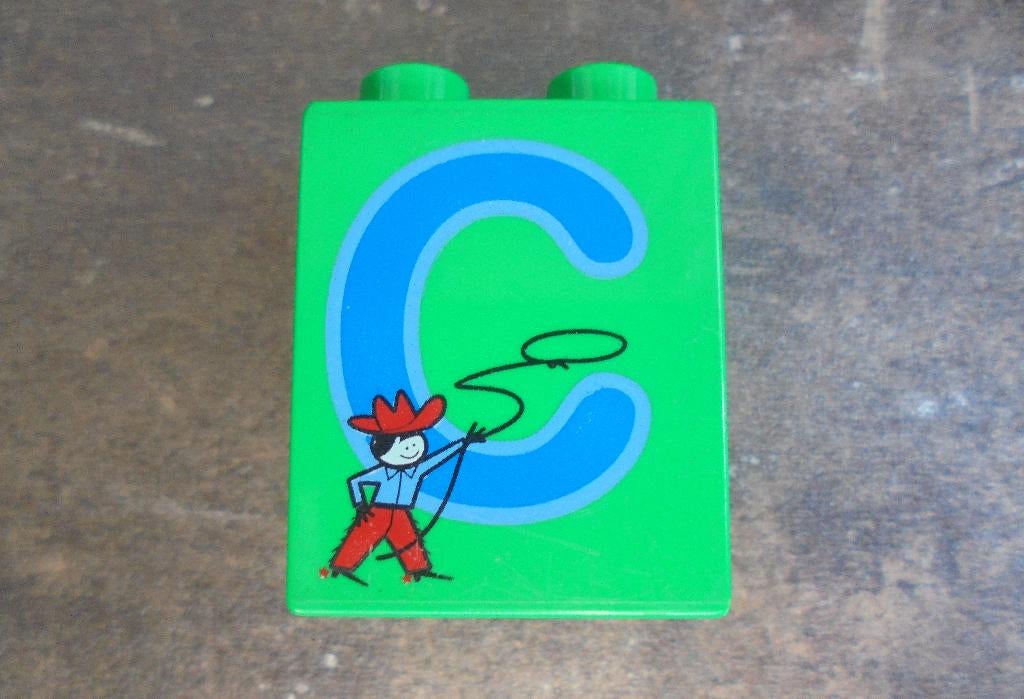 Lego Duplo Brick 2x2x2 (zie foto's), Ophalen of Verzenden, Gebruikt, Losse stenen, Duplo