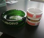 4 asbakken retro Richmond en Tuborg, Collections, Enlèvement ou Envoi