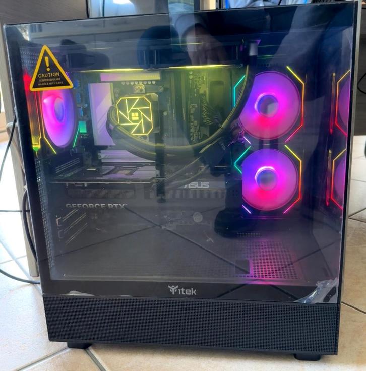 NIEUWE Gamer I7 265k, 32GB DDR5, RTX 5060Ti, Waterkoeling, Informatique & Logiciels, Ordinateurs de bureau, Neuf, 4 Ghz ou plus