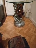 Table basse décor sirène et Dauphin, 55 à 75 cm, Enlèvement ou Envoi, Rond, Synthétique