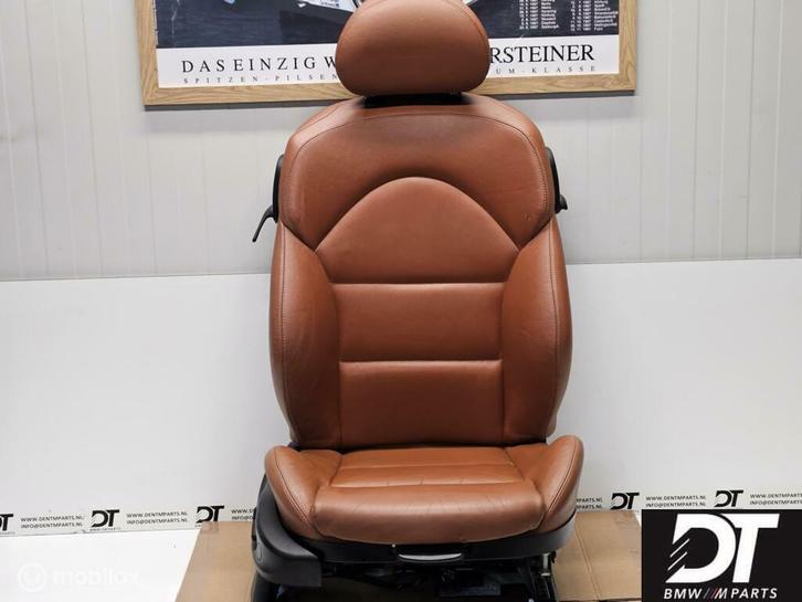 Stoel rechtsvoor BMW M3 E46 Coupé Zimt / Cinnamon ('99-'06), Auto-onderdelen, Interieur en Bekleding, BMW, Gebruikt, Ophalen of Verzenden