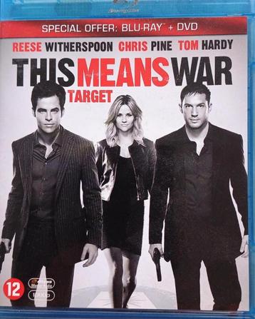 blu ray + dvd this means war REESE WITHERSPOON TOM HARDY beschikbaar voor biedingen