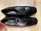 Lederen schoenen, Belgisch leger, maat 45, Ophalen of Verzenden, Nieuw, Zwart, Veterschoenen