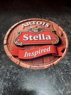 Reclamebord stella artois, Verzamelen, Ophalen of Verzenden, Reclamebord