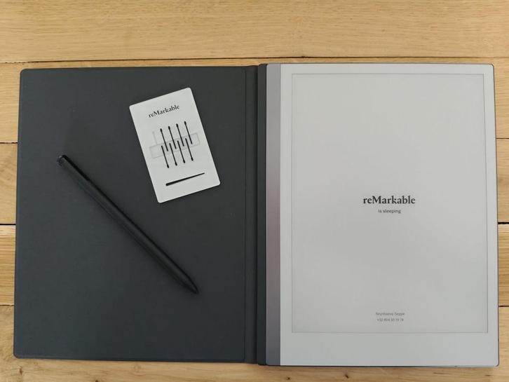 reMarkable 2 met toetsenbord-hoek en accessoires, Zakelijke goederen, Kantoor en Winkelinrichting | Computer en IT, Ophalen of Verzenden