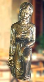 BIONDAN bronzen gedenkbeeld - de laatste bloem, Ophalen of Verzenden
