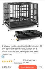 Grote stevige bench NIEUWSTAAT, Dieren en Toebehoren, Hondenbenches, Ophalen, Zo goed als nieuw