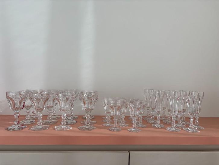 Kristallen glazen, Antiek en Kunst, Antiek | Glaswerk en Kristal, Ophalen