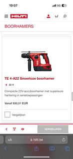 Lot Hilti machienes, Doe-het-zelf en Bouw, Gereedschap | Boormachines, Ophalen, Zo goed als nieuw