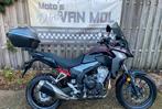 honda cb 500x abs bj 2022 a2 35 kw zeer goede staat, Tourisme, Entreprise, 2 cylindres, Permis Moto A2 minimum