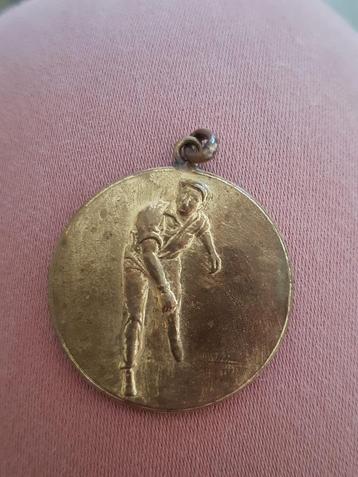Ancienne médaille commémorative pelote basque Namur