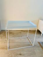 2 x Hay Tray Bijzettafels Wit, Huis en Inrichting, Tafels | Bijzettafels, Minder dan 55 cm, Metaal of Aluminium, Zo goed als nieuw