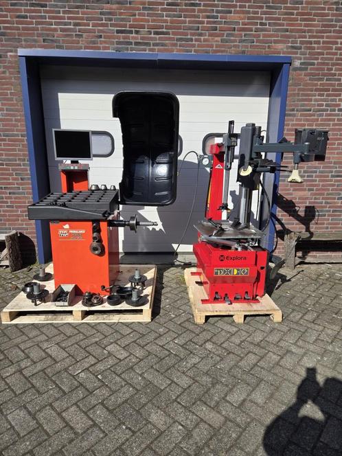 Rema Tiptop banden demonteer & balanceer apparaat 230V, Auto diversen, Autogereedschap, Zo goed als nieuw, Ophalen of Verzenden