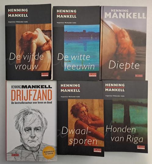 Boeken Henning Mankell, Boeken, Thrillers, Gelezen, Ophalen of Verzenden