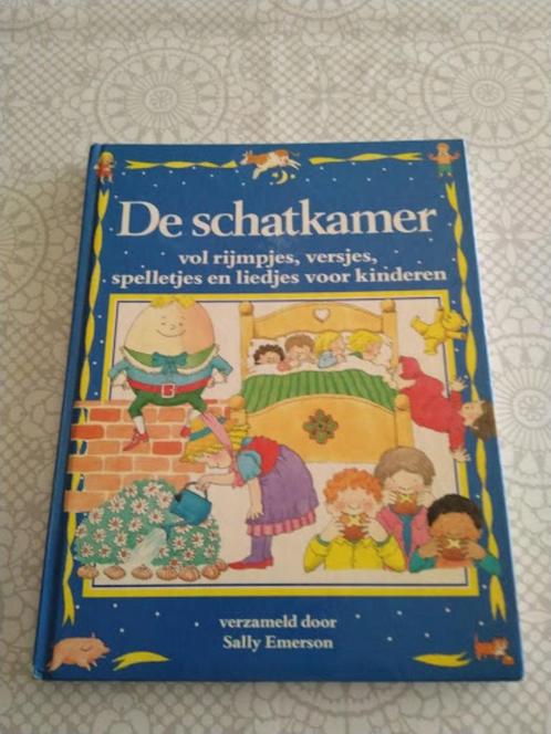 Kinderboek 'De schatkamer' verzameld door Sally Emerson, Boeken, Kinderboeken | Kleuters, Gelezen, Jongen of Meisje, Ophalen