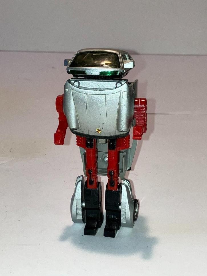 Bandai Gobot scalerobo uit 1983 Porsche 930 turbo 1/37 trans, Verzamelen, Transformers, G1, Ophalen of Verzenden