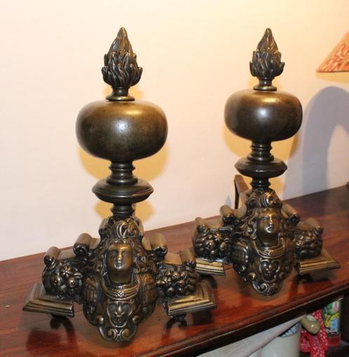 Bronzen anijronnen uit de LOUIS XIII-periode, Antiek en Kunst, Antiek | Brons en Koper, Brons, Ophalen of Verzenden