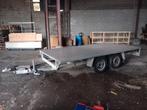 Plateau aanhangwagen 3500 x 2000 mm met alu traanplaat, Ophalen
