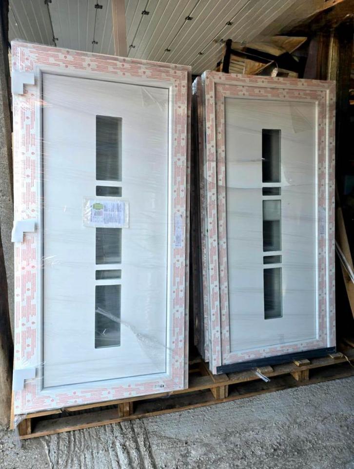 Niuwe PVC Deuren, Bricolage & Construction, Fenêtres & Moustiquaires, Comme neuf, Enlèvement