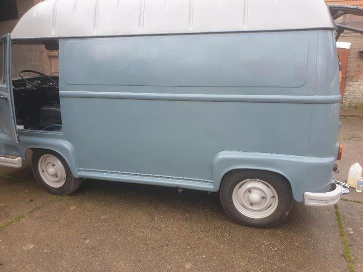 Renault Estafette R2137 uit 1980, Auto's, Renault, Particulier, Benzine, Overige carrosserie, 2 deurs, Handgeschakeld, Blauw, Blauw