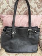 Prada zwarte lederen tas, Verzenden, Gebruikt, Zwart, Handtas