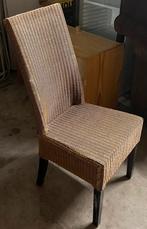 Chaises de salle a manger en osier tressé, 10 pieces, Maison & Meubles, Comme neuf, Brun, Enlèvement, Cinq, Six Chaises ou plus