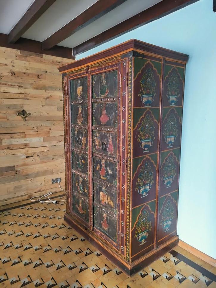 Meuble indien (Rajasthan), Antiquités & Art, Antiquités | Meubles | Tables, Enlèvement