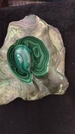 Vide poche avec oeuf en malachite, Ophalen of Verzenden, Mineraal