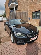 BMW 218iA cab M pack 2019 112.000km, Autos, BMW, Carnet d'entretien, Noir, Automatique, Propulsion arrière