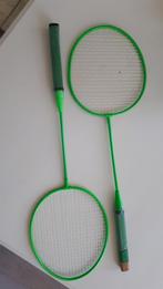 badminton rackets  / groen, Sport en Fitness, Badminton, Ophalen, Zo goed als nieuw, Racket(s)