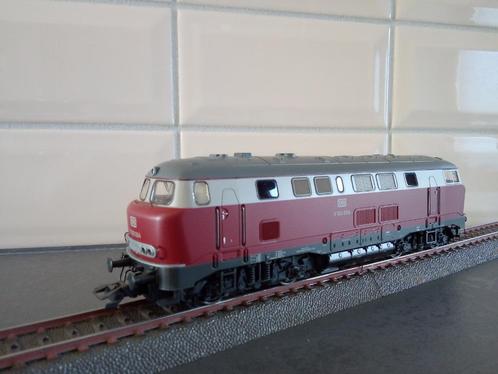 Marklin Locomotive diesel V160 DB réf 37741, Hobby en Vrije tijd, Modeltreinen | H0, Gebruikt, Locomotief, Wisselstroom, Märklin