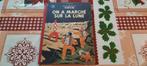 Zeer oude kuifje/TINTIN:On a marche sur la lune. eerste 1954, Eén stripboek, Ophalen of Verzenden, Zo goed als nieuw, Casterman