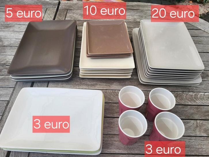 Spullen STUDENTENKOT of starter, Huis en Inrichting, Keuken | Servies, Zo goed als nieuw, Ophalen of Verzenden