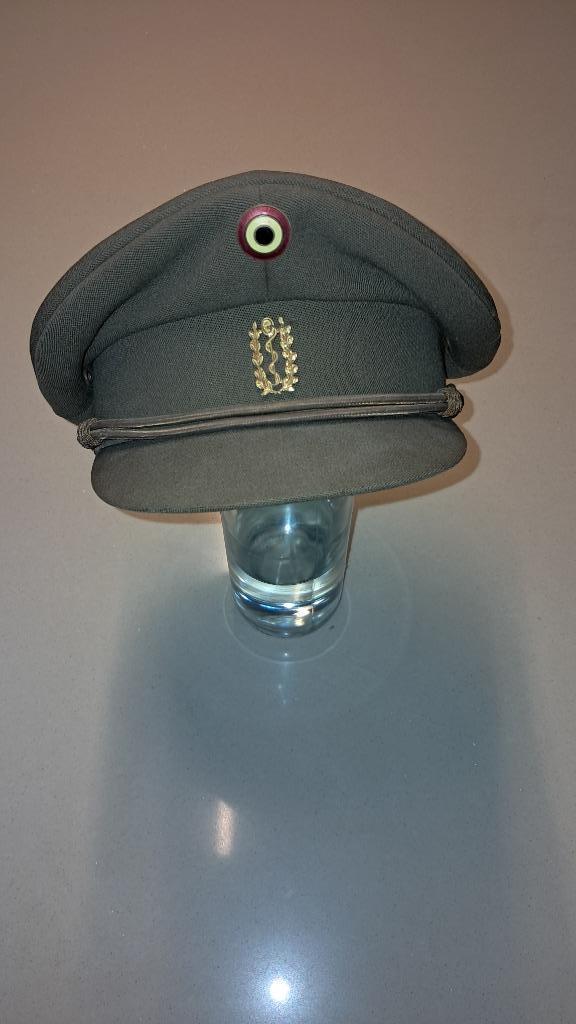 BELGIQUE - ABL - KEPI OFFICIER MEDECIN - 1961, Verzamelen, Militaria | Algemeen, Landmacht, Helm of Baret, Ophalen of Verzenden