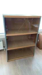 Kewlox kast met glazen schuifdeurtjes, Huis en Inrichting, Ophalen, Glas, 100 tot 150 cm, 50 tot 100 cm