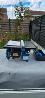 HBM tegelzaagmachine tegelsnijder 450w, Doe-het-zelf en Bouw, Gereedschap | Zaagmachines, Ophalen, Minder dan 30 mm, Gebruikt