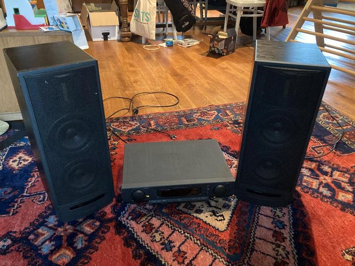 Philips 70DSS 930 active speakers + 70 DSC950 pre-amp, Audio, Tv en Foto, Luidsprekerboxen, Philips, Ophalen