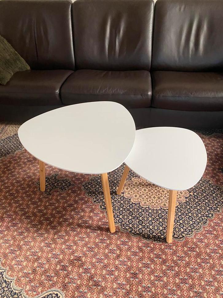 Bijzettafeltjes, Huis en Inrichting, Tafels | Salontafels, Gebruikt, Ophalen